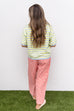 Brookie Monster Sweater - Sky / Yellow