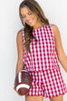 Rammer Jammer Shorts - Crimson & White