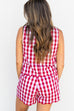 Rammer Jammer Shorts - Crimson & White