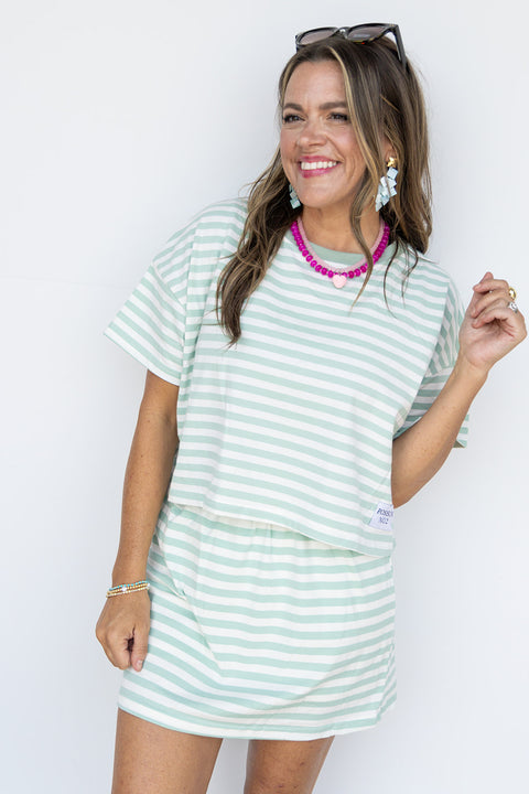 Sorbet Skort Set - Seaweed Green - PRE ORDER