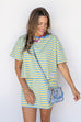 Sorbet Skort Set -Blue-Yellow  - PRE ORDER