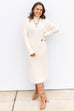 Going Mad for This Midi Dress- Ivory