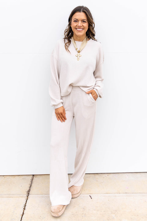 French Quarter Rib Set - Sand Beige