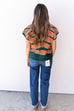 Danielle Blouse - Hunter Green Mix