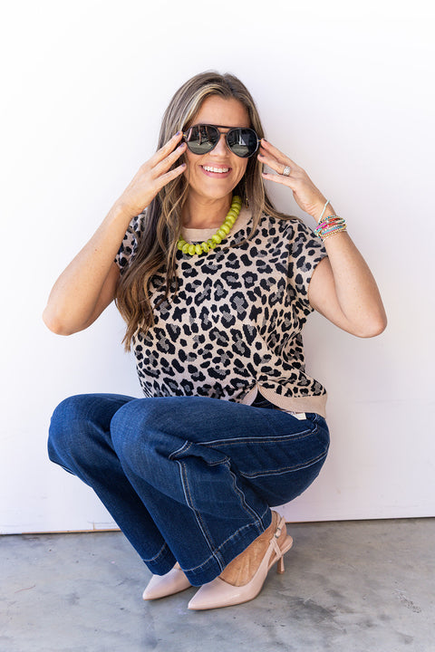 Kind Of Chic Top - Leopard