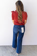 I Gotta Feeling Blouse - Burgundy