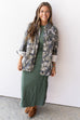 Gotta Go My Own Way Dress - Emerald Green