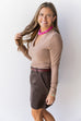 Uptown Ellie Top - Tan