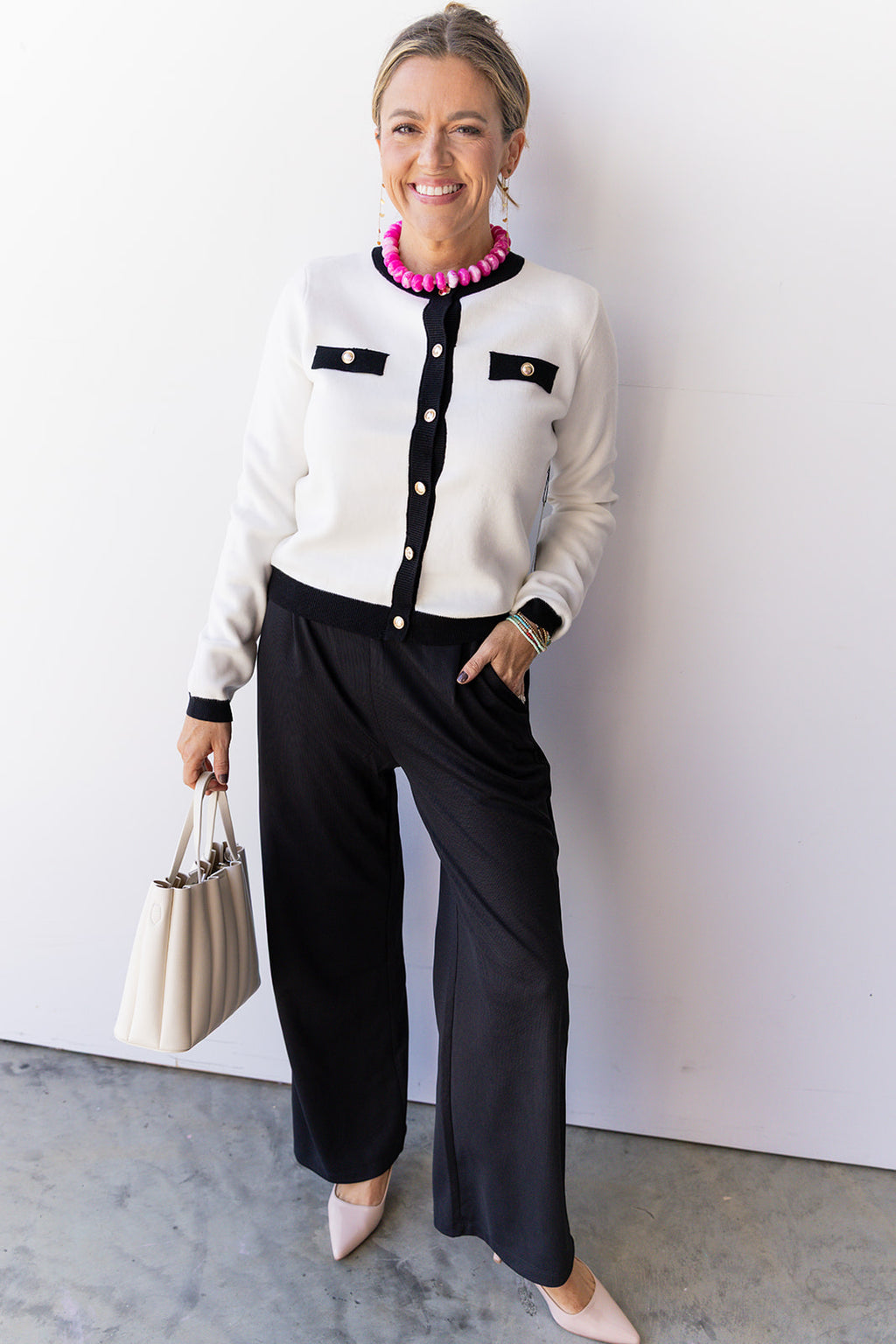 Leslie Blouse - White