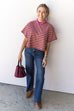 The Ellis Top - Plum