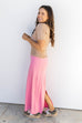 Mineral Moon Maxi Skirt - Taffy Pink