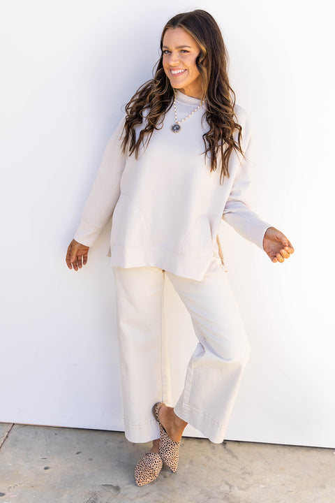 Scooby Doo Pullover - Sand Beige