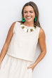 A Night In Florence Top - Tan