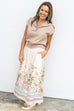 Walk The Runway Blouse - Oatmeal