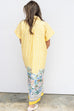 Take Me To The Met Midi Dress - Gold