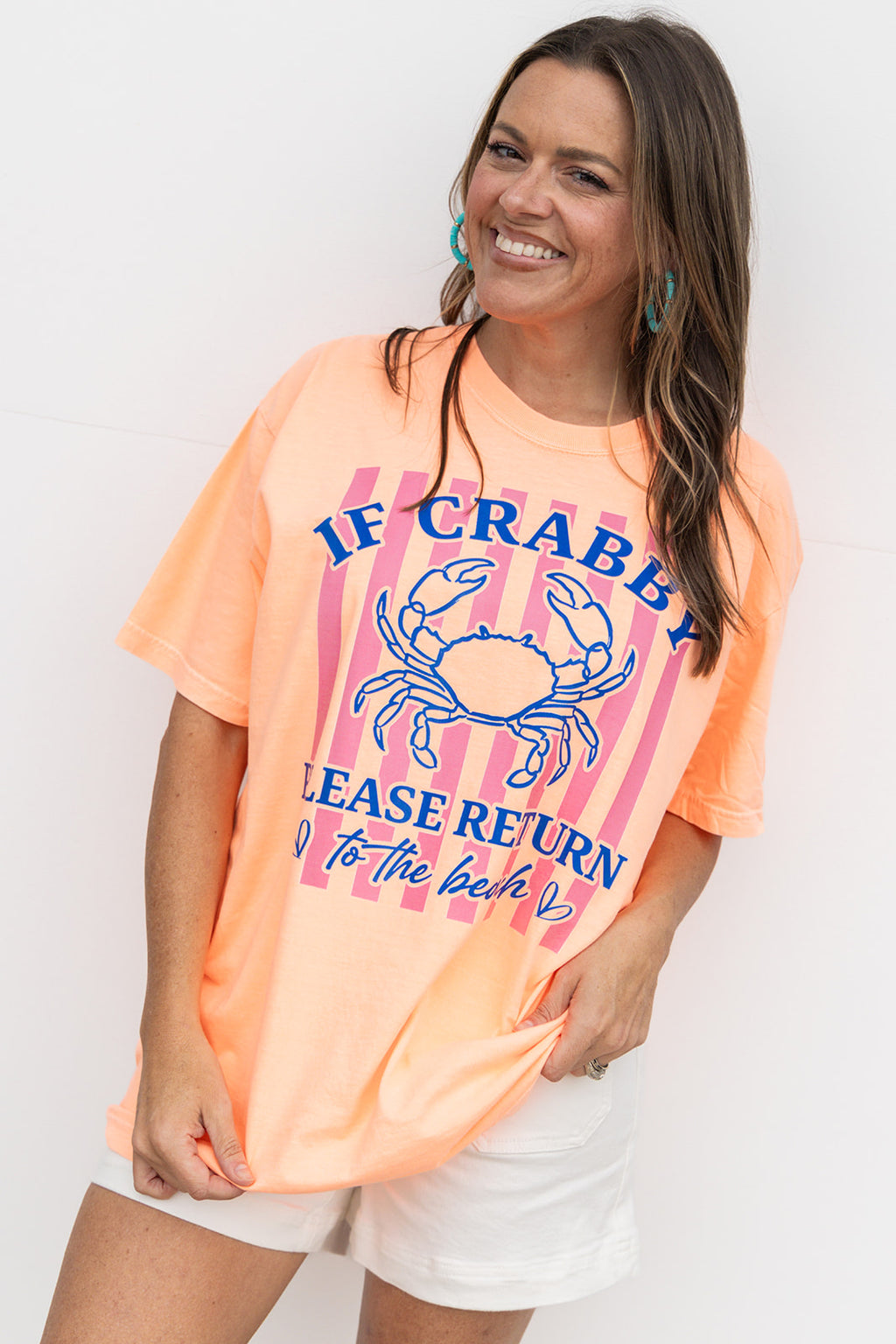 Neon Cantaloupe Comfort Colors Tshirt