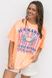Neon Cantaloupe Comfort Colors Tshirt