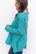 Gentle Grace Sweater - LT. Teal