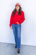 Sweet Escape Sweater - Red