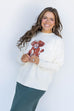 Puppy Love Knit Sweater - Ivory
