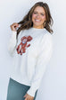 Puppy Love Knit Sweater - Ivory