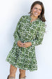 Blossom Lane Dress - Olive