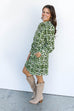 Blossom Lane Dress - Olive