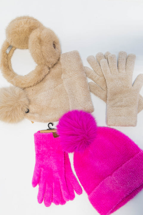 Aprés Ski Gloves - Tan