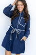 Sweet Jean Dress - Denim