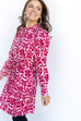 Blossom Lane Dress - Burgundy