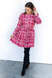 Blossom Lane Dress - Burgundy