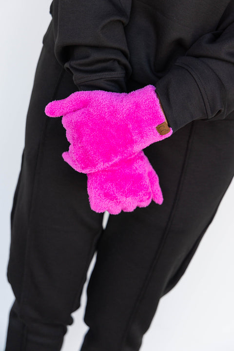 Aprés Ski Gloves - Pink