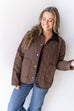 Fix My Eyes On You Jacket - Brown