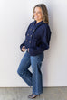 What A Feelin Jacket - Navy
