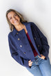 What A Feelin Jacket - Navy