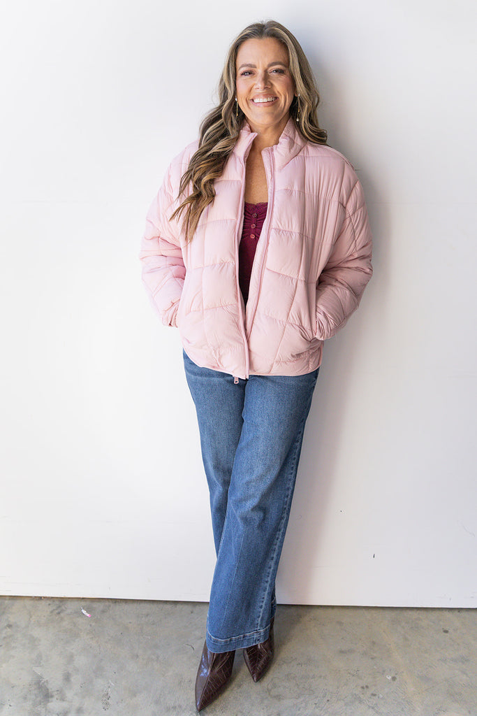 Opalite Jacket - Dusty Pink