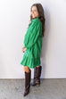 Halftime Hotty Dress - Kelly Green