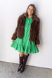 Halftime Hotty Dress - Kelly Green