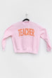 TEACHER Puff Ink Mock Neck -