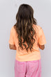Everything is going to be alright Cropped Boxy - Neon Coral