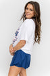 There's No Crying in Baseball T-shirt - White