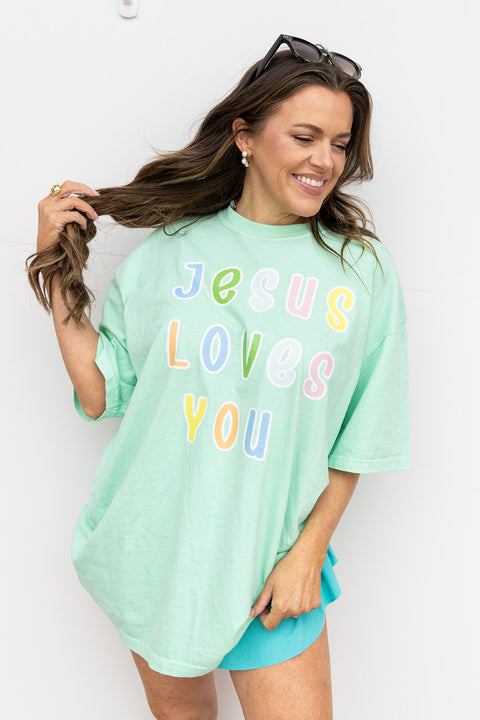 Jesus Loves You T-shirt -Island Reef
