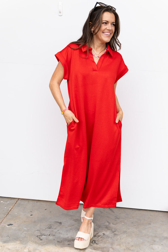 Passenger Princess Dress-  Red