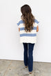 Cafe Luxe Stripe Knit Top 2 - Blue