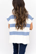 Cafe Luxe Stripe Knit Top 2 - Blue