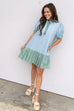 Girls Just Want To Have Fun Dress - Aqua
