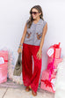 Jingle Bell Rock Pants - Red