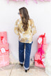 Oh My Garland Blouse - Ivory/Gold