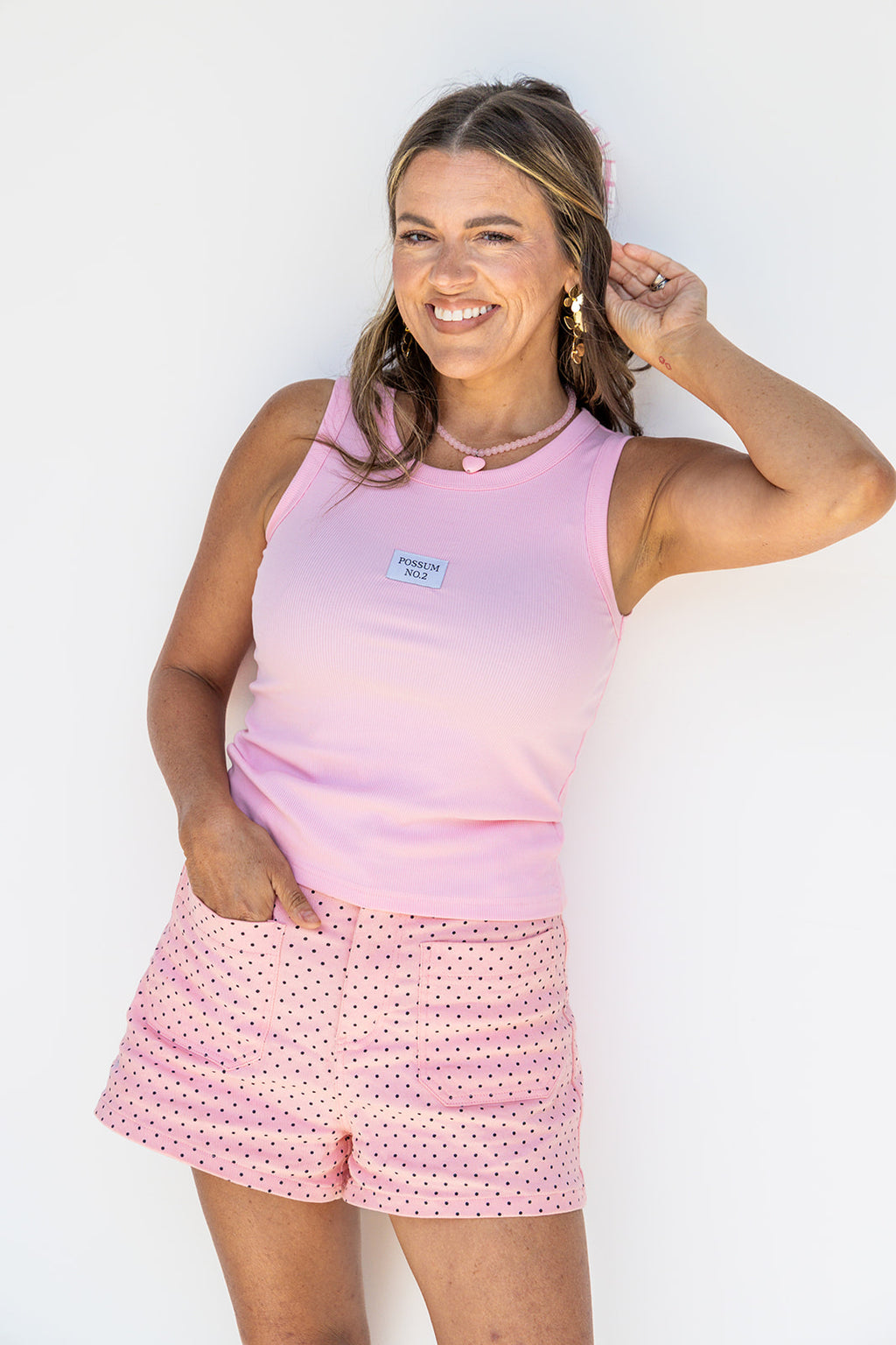 Signature tank - Bubblegum Pink - PRE ORDER