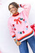 Merry Everything Crewneck - Pink